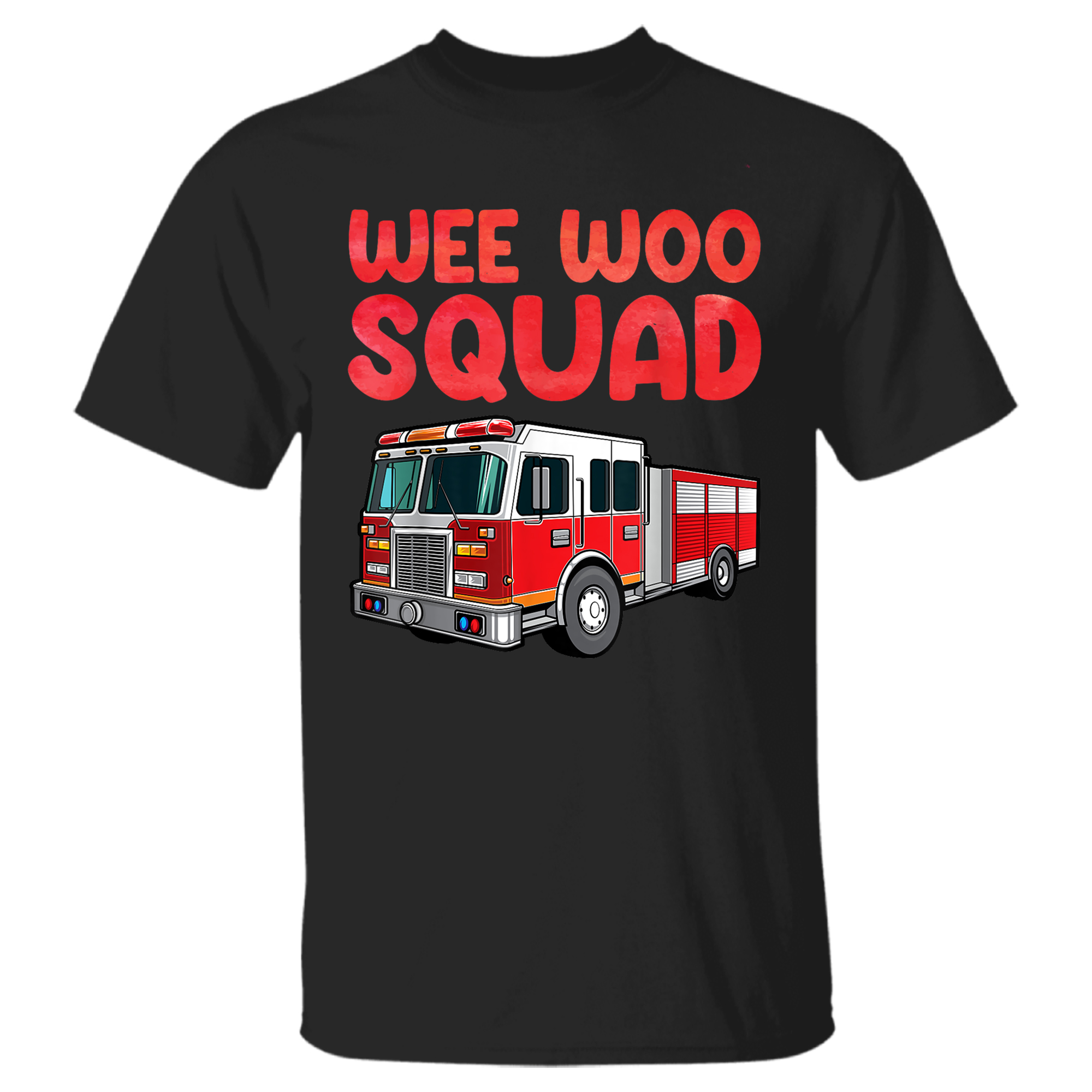 Funny Firefighter Art for Kids Men Women Fireman Firefighter T-Shirt