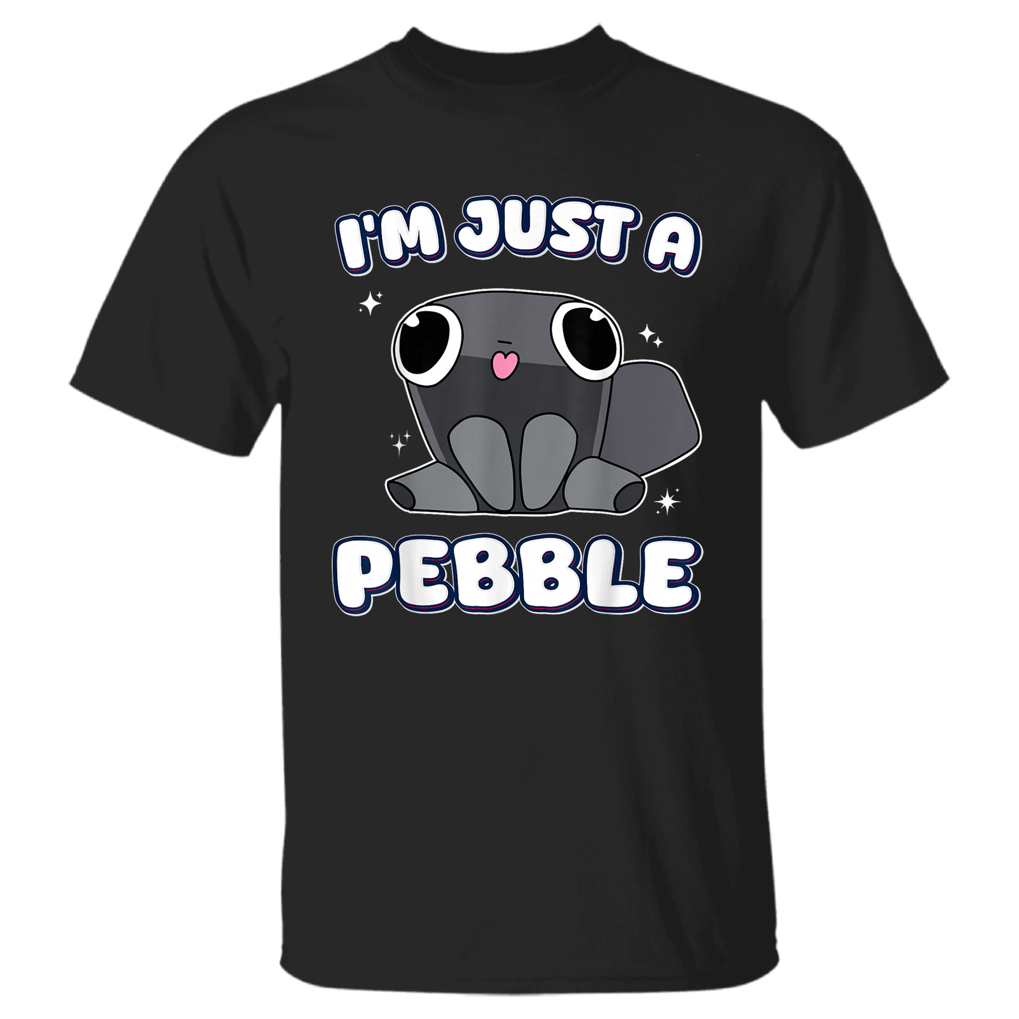I’m Just a Pebble Funny Dandy’s Minimalist Humor Decoration T-Shirt