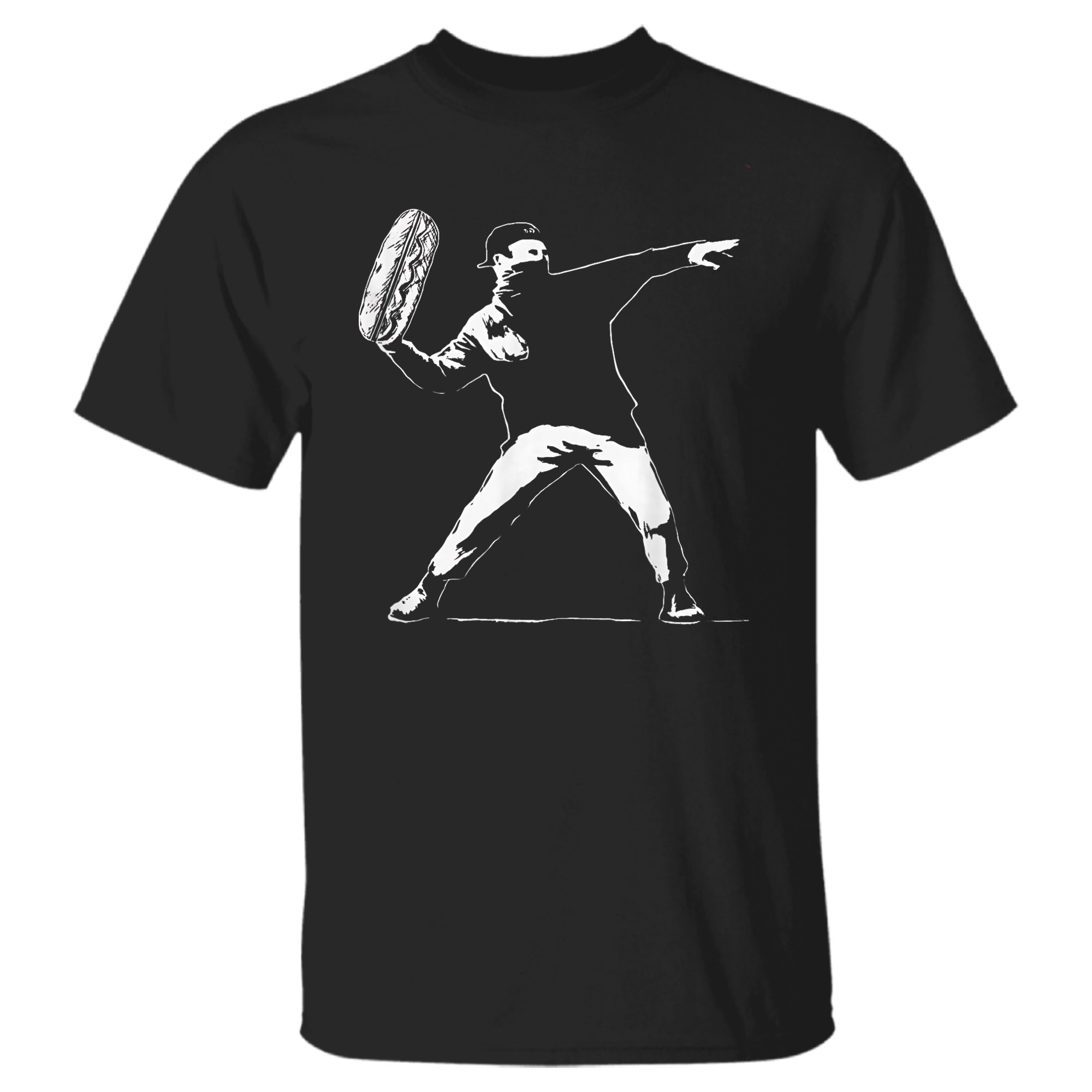 Sandwich Guy Throwing Sandwich Funny Humor Meme T-Shirt